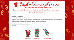 Desktop Screenshot of fnph-handicaploisir.be